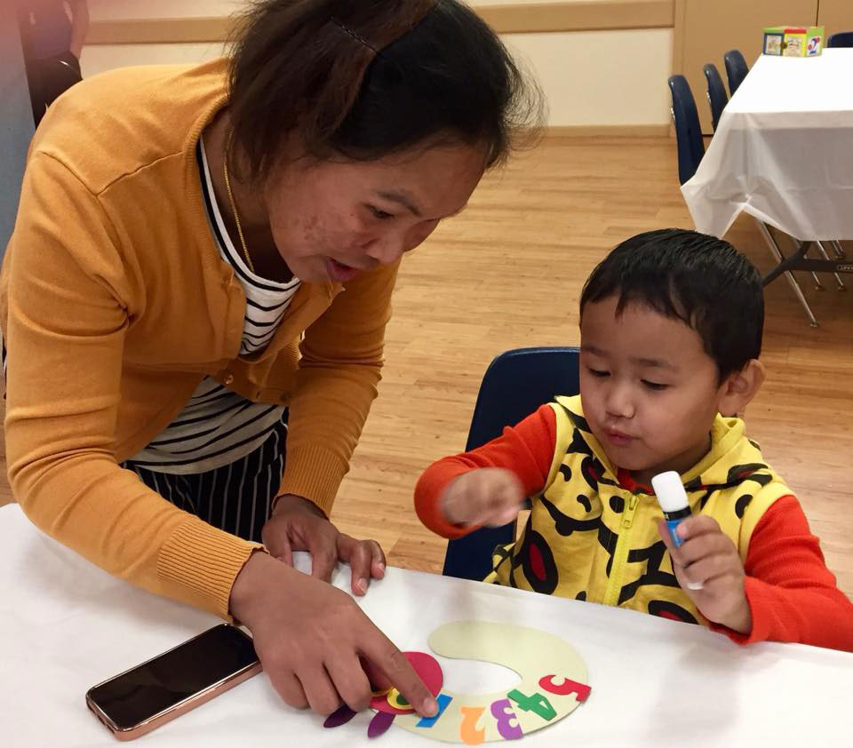 Play and learn at Center For Refugee Services