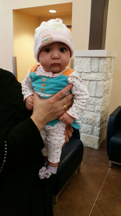 Baby at Center For Refugee Services
